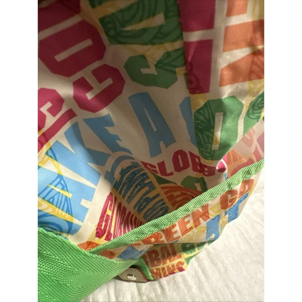 Save Our Planet Global Warming Purse‎ Bag Peace Zipper Drink Pockets